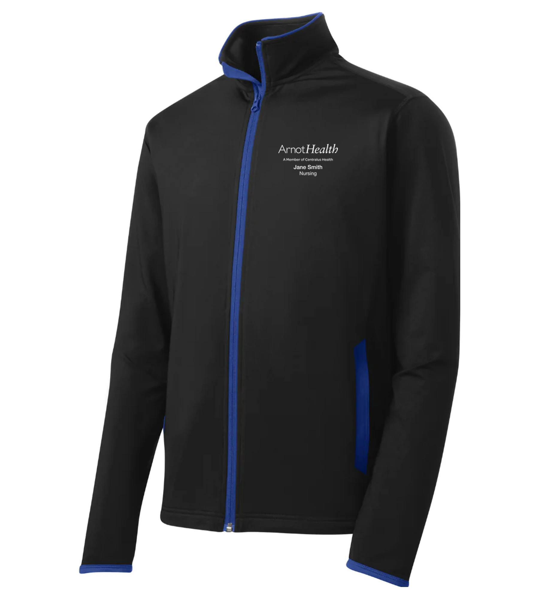 Sport-Tek Men's Sport-Wick Stretch Full-Zip Jacket